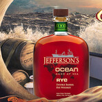 Ocean Rye Bourbon & Cognac Cask Finish Rye // Set of 2 // 750 ml Each