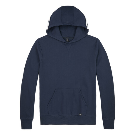 VANCE Band Hooded Sweatshirt // Navy Blue (S)