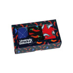 Thiago Crew Socks Gift Box // 3-Pack // Multicolor