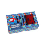 Callum Crew Socks Gift Box // 3-Pack // Multicolor