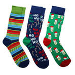 Atlas Crew Socks Gift Box // 3-Pack // Multicolor