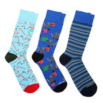Ryan Crew Socks Gift Box // 3-Pack // Multicolor