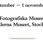 Irving Penn // Fotografiska Museet i Moderna Museet, Stockholm // 1987 Offset Lithograph