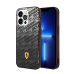 Case Allover Scuderia And Dyed Bumper // Gradient Black (iPhone 14)