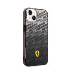 Case Allover Scuderia And Dyed Bumper // Gradient Black (iPhone 14)