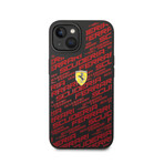 Silicone Case All Over Printed Scuderia // Black (iPhone 14)