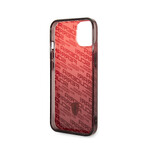 Allover Scuderia And Dyed Bumper Case // Gradient Red (iPhone 14)