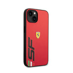 Leather Case Printed Big SF Logo // Red (iPhone 14)