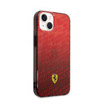 Allover Scuderia And Dyed Bumper Case // Gradient Red (iPhone 14)