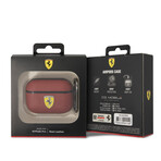 Ferrari On Track // Leather Case // Red (AirPods Pro)