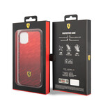 Allover Scuderia And Dyed Bumper Case // Gradient Red (iPhone 14)