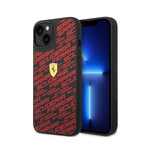 Silicone Case All Over Printed Scuderia // Black (iPhone 14)