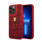 Silicone Case All Over Printed Scuderia // Red (iPhone 14)