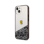 IML Case Bottom Scuderia Allover Print // Silver (iPhone 14)