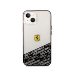 IML Case Bottom Scuderia Allover Print // Silver (iPhone 14)