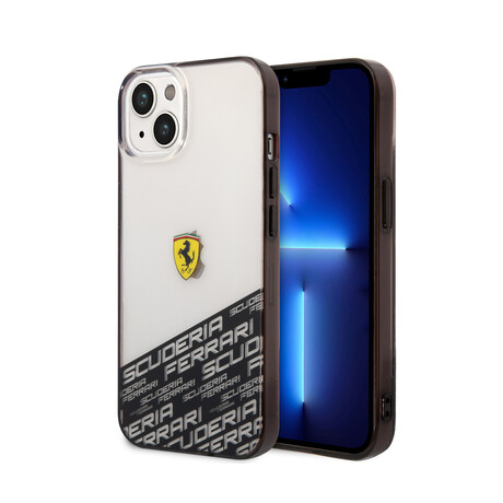 IML Case Bottom Scuderia Allover Print // Silver (iPhone 14)