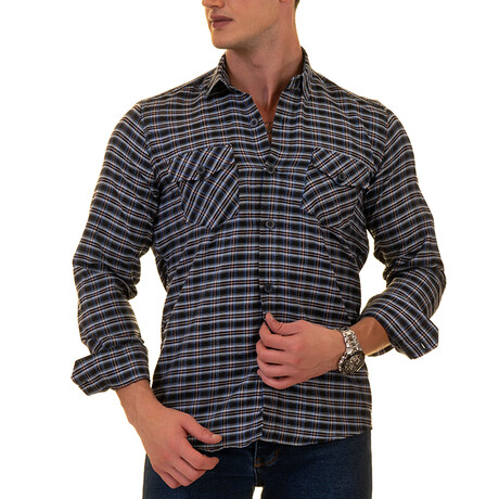 Freeman Flannel Shirt // Multi (S)