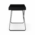 Geffen Desk // 2 Storage Drawers (Black)