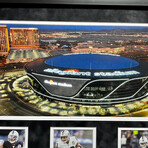 Las Vegas Raiders // Darren Waller, Josh Jacobs +1 // 1st Year Ticket Collage Framed