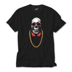 Skull + Chain T-Shirt // Black (3XL)