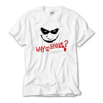 Why So Serious? T-Shirt // White (M)