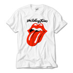 The Rolling Stones T-Shirt // White (XS)
