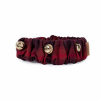 Pendleton Jingle Dog Collar // Red Ombre (Small)