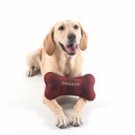 Pendleton Classics Dog Bone Toy (Red Ombre)