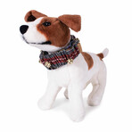 Pendleton Jingle Dog Collar // Grey Stewart (Small)