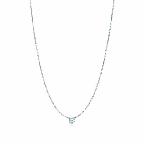 Platinum Diamonds By The Yard Necklace // 16.14" // Pre-Owned