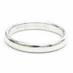 Platinum Classic Band Ring // Ring Size: 7.5 // Pre-Owned