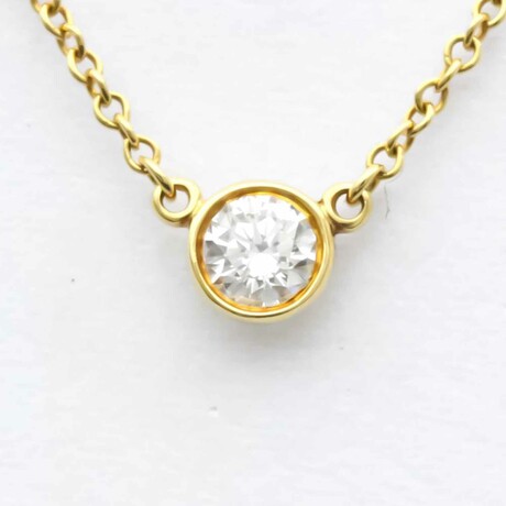 18k Yellow Gold Diamonds By The Yard Necklace II // 16.14" // Pre-Owned