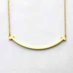 18k Rose Gold Smile Necklace // 15.94"-17.91" // Pre-Owned