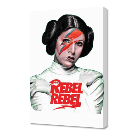 Leia Rebel Rebel (12"H x 8"W x 0.75"D)