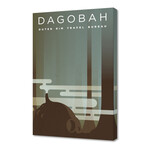 Outer Rim Travel Bureau: Dagobah (12"H x 8"W x 0.75"D)