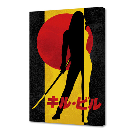 Kill Bill Silhouette (12"H x 8"W x 0.75"D)