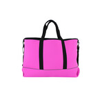 High Tide Large All Day Tote // Pink Black