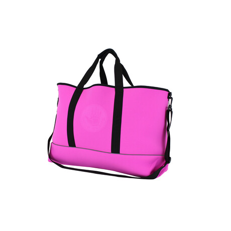 High Tide Large All Day Tote // Pink Black