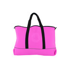 High Tide Large All Day Tote // Pink Black