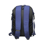 Tomlee Roll Top Backpack // Blue