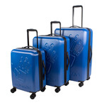 Redondo 3-Piece Hardside Spinner Set // Northern Blue