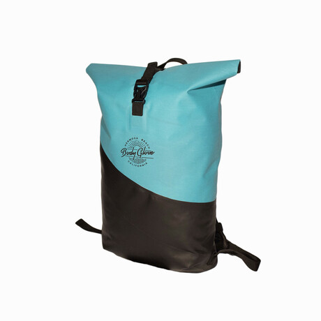 Ralston Waterproof Roll-Top Backpack // Teal