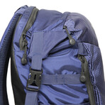 Tomlee Roll Top Backpack // Blue