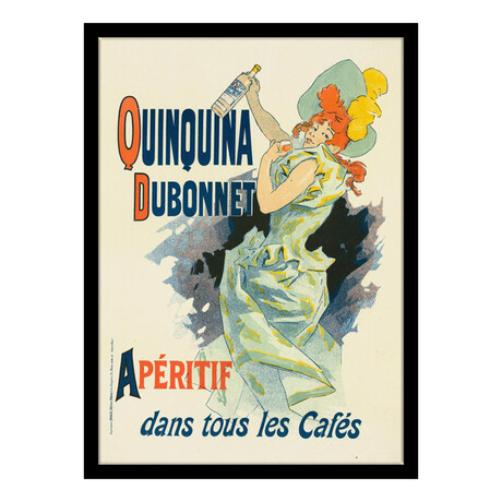 Quinquina Dubonnet (1896) (15"H x 18"W x 2"D)