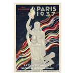 Paris 1937 II (1937) (15"H x 18"W x 2"D)