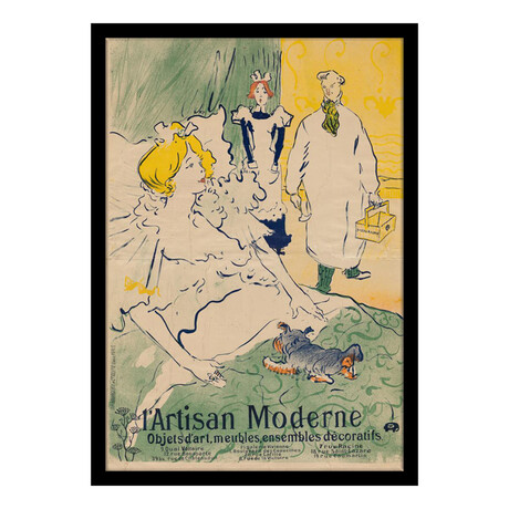 The Modern Craftsman (1894) (15"H x 18"W x 2"D)