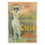 Cycle Exhibition (1899) (15"H x 18"W x 2"D)