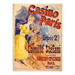 Casino of Paris. Camille Stefani. Bal Concert Table (15"H x 18"W x 2"D)