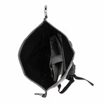 Advenire Vertical Roll-Top Backpack // Black