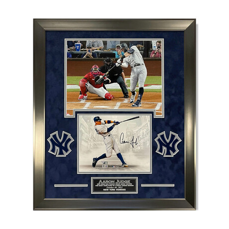 Aaron Judge // New York Yankees // Autographed Photograph + Framed